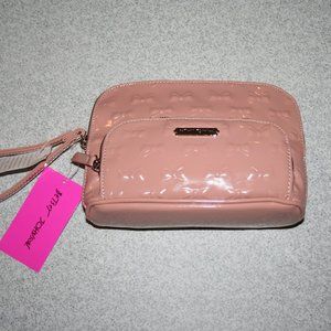 Cute Pale Pink Betsey Johnson Clutch Purse